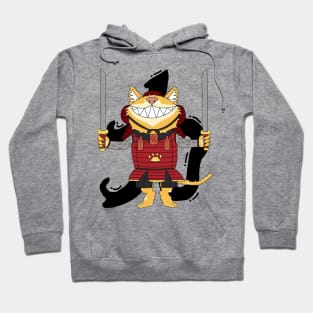 The Mighty Cat Samurai! Hoodie